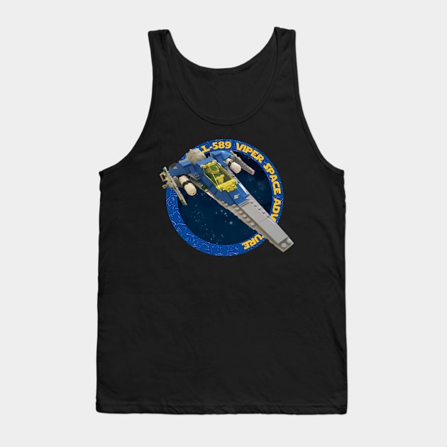 LL 589 Viper Space Adventure Tank Top by mamahkian